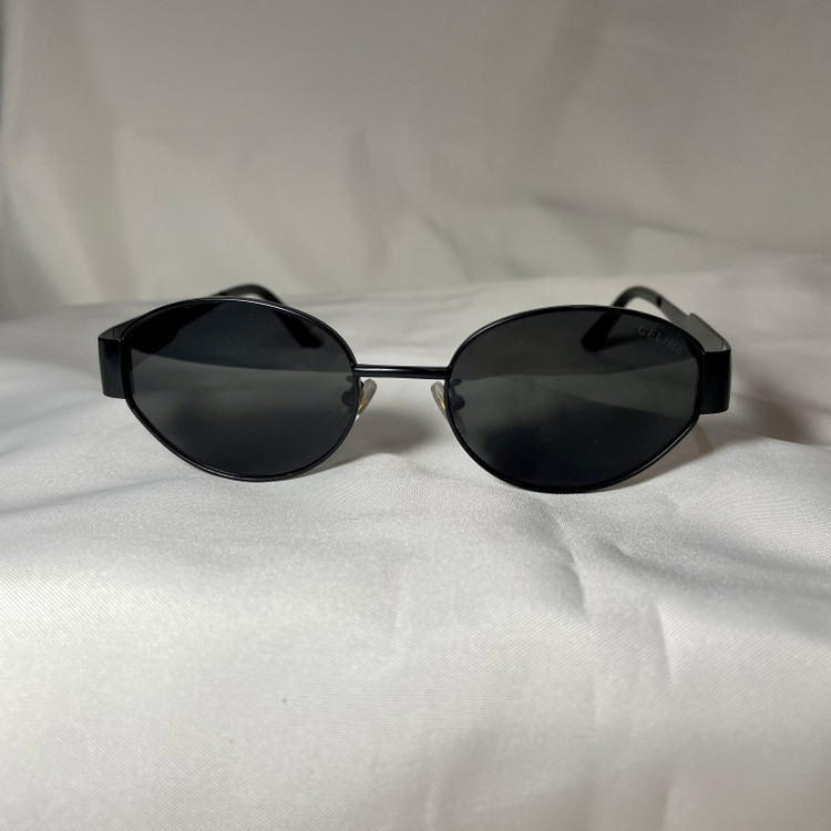 عینک آفتابی زنانه فلزی بیضی سلین (کد 46)